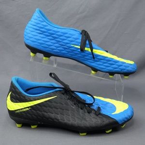 Nike Hypervenom Phade Soccer Cleats 10 Blue